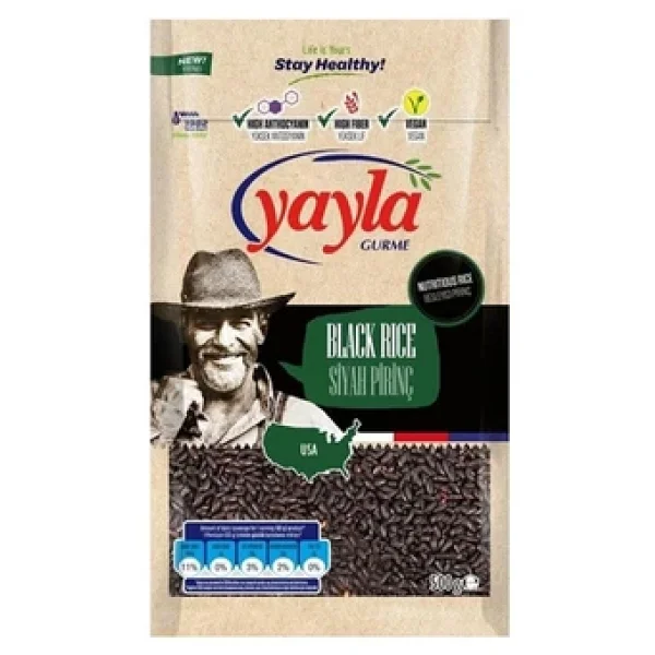 Yayla Gurme Siyah Pirinç 500 Gr 2'li - Görsel 5
