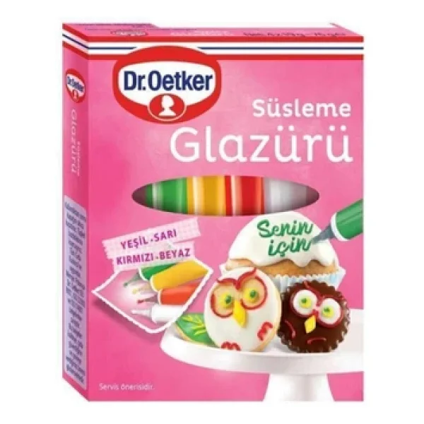 Dr. Oetker 76 gr Dekor Süsleme Glazürü