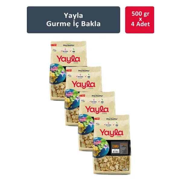 Yayla Gurme Iç Bakla 500 Gr X 4 Adet - Görsel 4