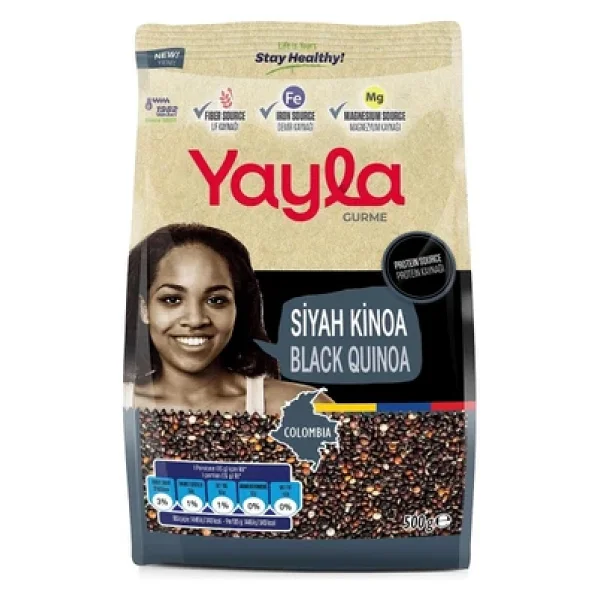 Yayla Gurme Siyah Kinoa 500 Gr 4'lü - Görsel 5