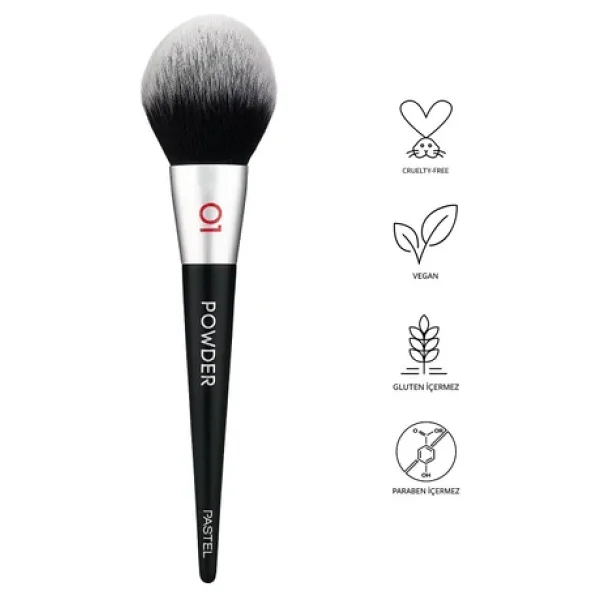 Pastel Profashion Powder Brush 01 Pudra Fırçası - Görsel 5