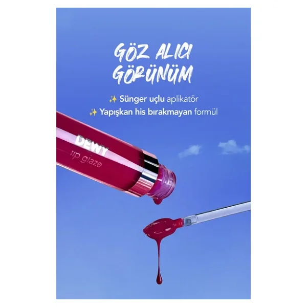 Flormar Dewy Lip Glaze Dudak Parlatıcısı - Görsel 9