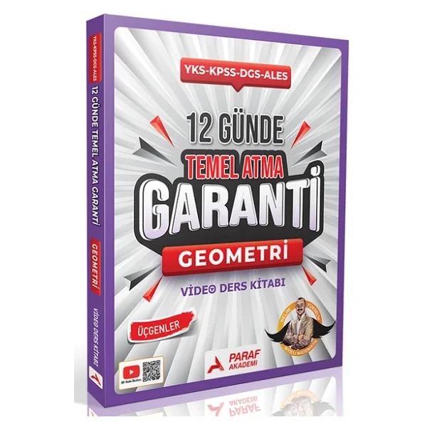 Paraf Yayınları 12 Günde Temel Atma Garanti Geometri Video Ders Kitabı-Paraf Akademi Yayınları Yks-Kpss-Ags-Dgs - Görsel 4