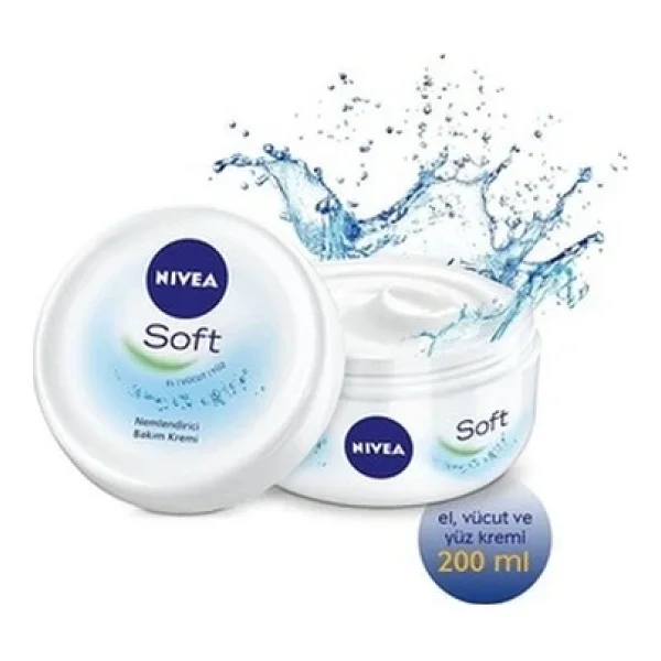 Nivea Soft Nemlendirici Bakım Kremi 200 Ml 4 Adet - Görsel 4