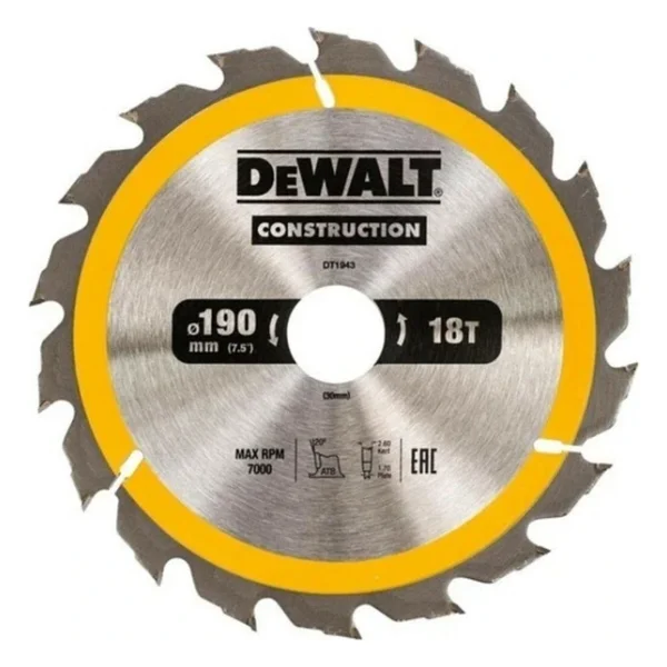 Dewalt Dt1945 40 Diş Daire Testere Bıçağı - Görsel 4