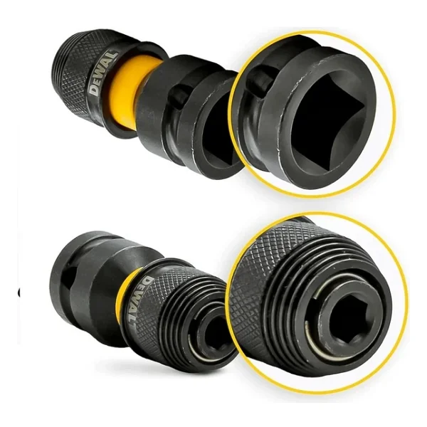 Dewalt Dt7508-Qz 1/4'' Hex İle 1/2'' Kare Darbeli Anahtar Adaptörü - Görsel 8