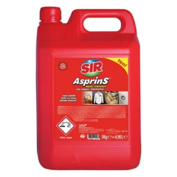 Sır Aspirins Çok Amaçlı Temizleyici 5 Kg - Görsel 2