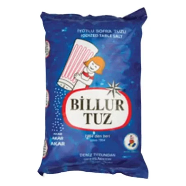 Billur İyotlu 1.5 Kg Tuz - Görsel 4