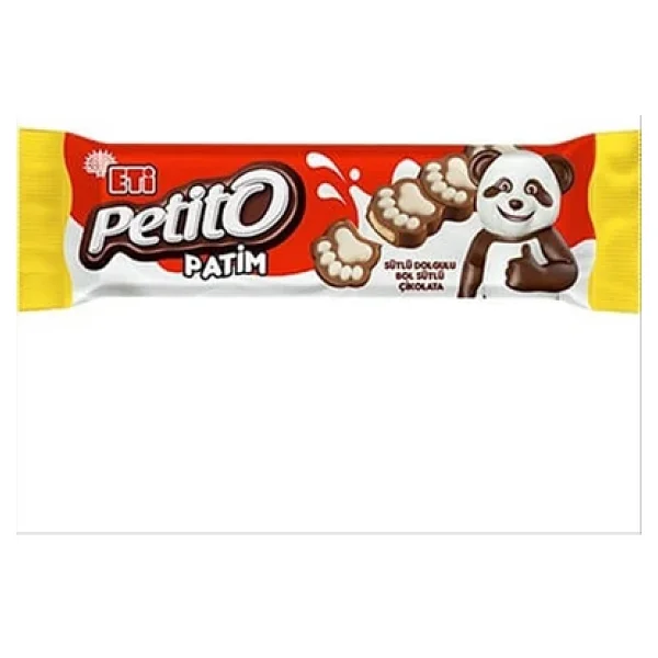 Eti Petito Patim Sütlü Çikolata 15x18 Gr - Görsel 3