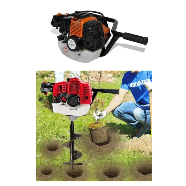 Deko Dkt7980 15 Cm 7.9 Hp Benzinli Toprak Burgu Makinesi - Görsel 2