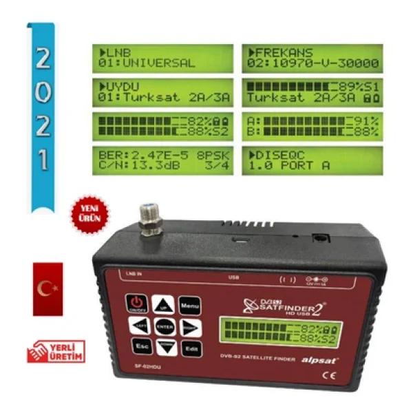 Satfinder 2 HD USB Yeni Uydu Ayar Cihazı - Görsel 5