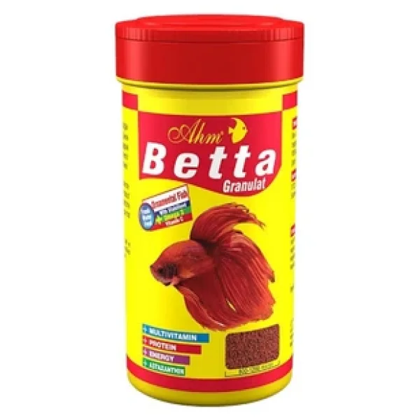 Ahm Betta Granulat Food 100 Ml Balık Yemi - Görsel 6