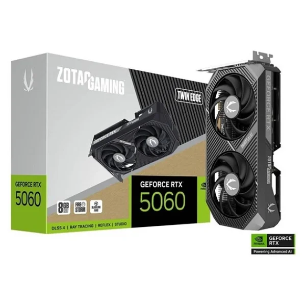 Zotac RTX 5060 Gaming Twin Edge Zt-B50600e-10m 128 Bit Gddr7 8 GB Ekran Kartı - Görsel 3
