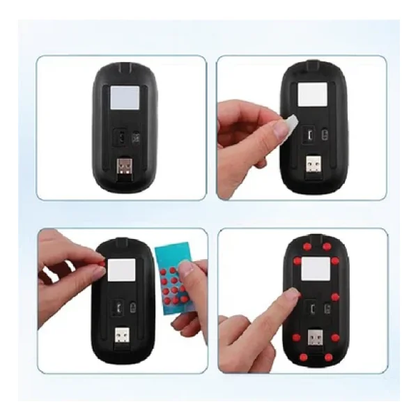 Silabor Mouse Skatez 20 Adet Mouse Paten Seti Fare Ayağı Çıkartması - Görsel 3
