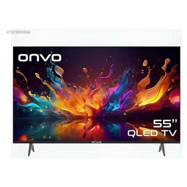 Onvo 55ovf5000aq Frameless 4K Ultra HD 55" 140 Ekran Uydu Alıcılı Google Smart QLED TV - Görsel 6