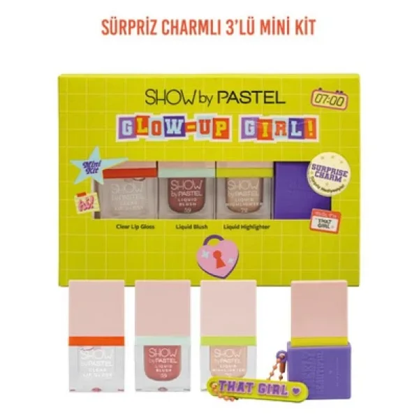 Show By Pastel Glow-Up Girl! That Girl Mini Makyaj Seti - Görsel 3