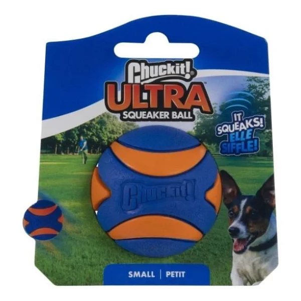 Chuckit Utra Squeaker Sesli Tekli Köpek Oyun Topu - Small - Görsel 3