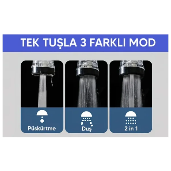 Çok Fonksiyonlu Musluk Başlığı - Görsel 7