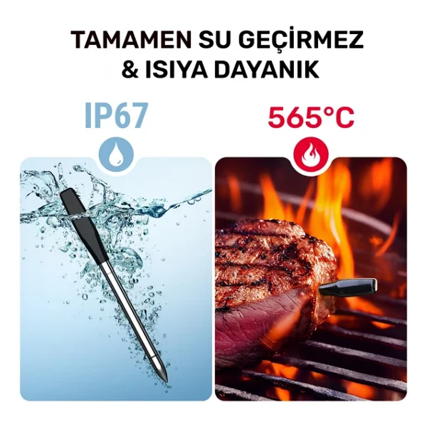 Thermopro Tp980 2 Problu Profesyonel Gıda Termometresi - Görsel 4