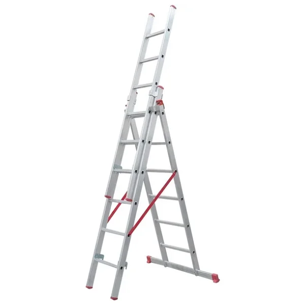 Beykon 3x2 M A Tipi Endüstriyel Sürgülü Merdiven - Görsel 2