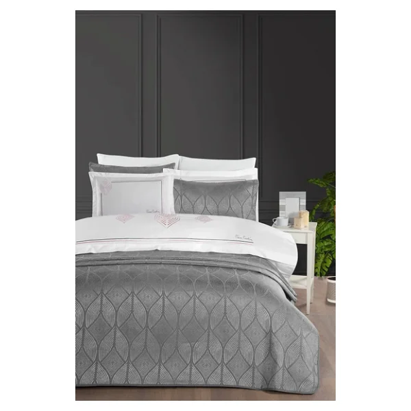 Pierre Cardin Verona Antrasit 9 Parça Gelin Seti - Görsel 3