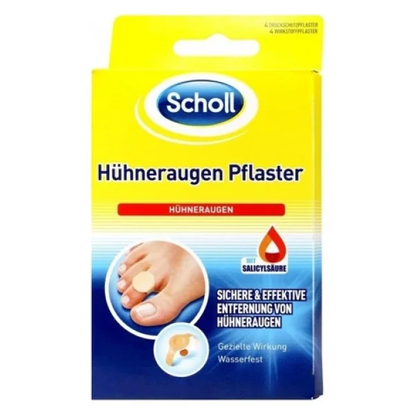 Scholl Su Geçirmez Nasır Sökücü Flaster 4'lü - Görsel 3