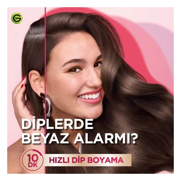 Garnier Color Shampoo Retouch 4.0 Brown Saç Boyası - Görsel 7