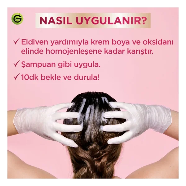 Garnier Color Shampoo Retouch 4.0 Brown Saç Boyası - Görsel 10