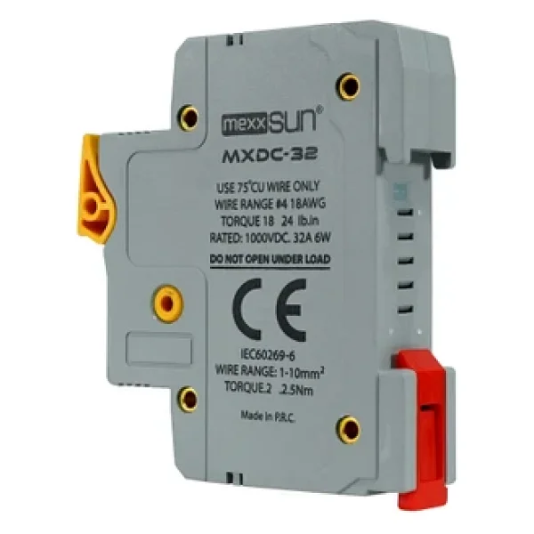 Dc Sigorta + Sigorta Yuvası (32a 1000v) - 12 Adet - Görsel 7