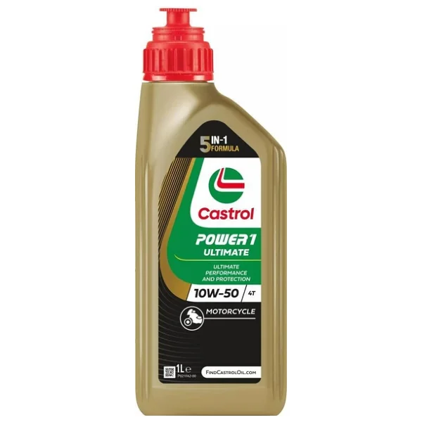 Castrol Power 1 Ultimate 4t 10w-50 1 Lt Motosiklet Yağı - Görsel 5