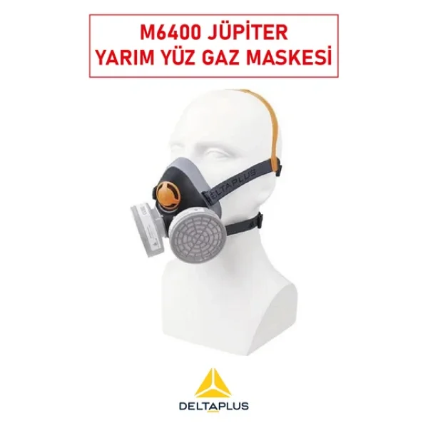 Delta Plus M6400 Yarım Yüz Maskesi - Görsel 7