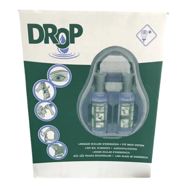 Drop Göz Duşu Seti-Kimyasal Toz Solüsyonu Kombine Set - Görsel 3