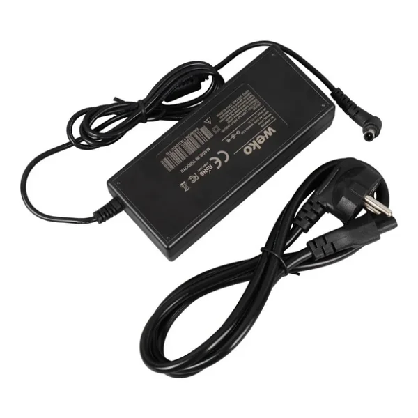 Weko 14 Volt 3 Amper 6.5x4.4 Uçlu Yerli Üretim Plastik Kasa Masaüstü Samsung Monitör Adaptörü Şarj Cihazı Aleti - Görsel 5