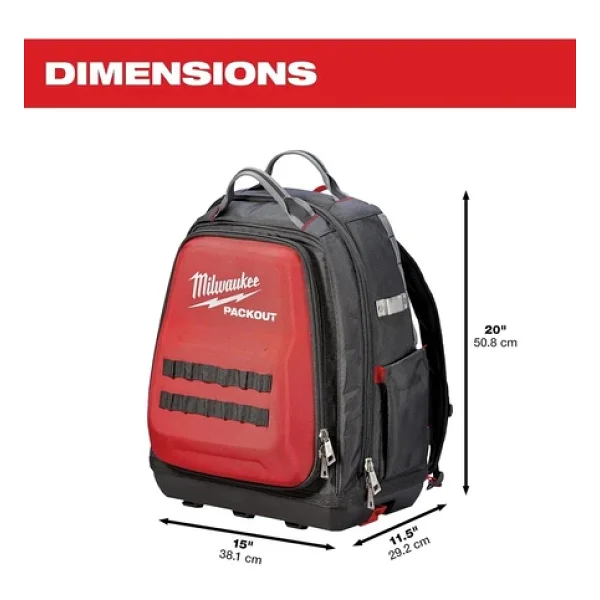 Milwaukee 4932471131 20" Takım Sırt Çantası - Görsel 8