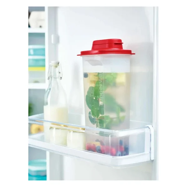 Tupperware Çok Amaçlı Sürahi 2 Litre Kırmızı - Görsel 4