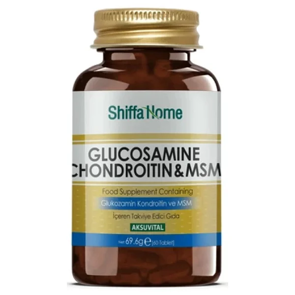 Shiffa Home Glucosamine Chondroitine Msm 60 Tablet - Görsel 5