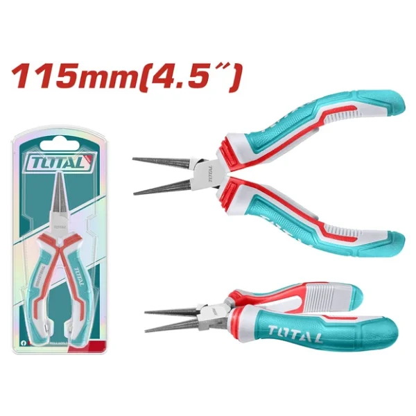 Total Thtmn656 115 Mm Elektronikçi Tip Yuvarlak Uçlu Kargaburun - Görsel 6