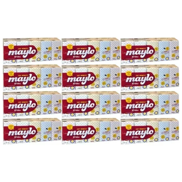 Maylo Cep Kağıt Mendil 120 Li Set (12pkx10) - Görsel 3