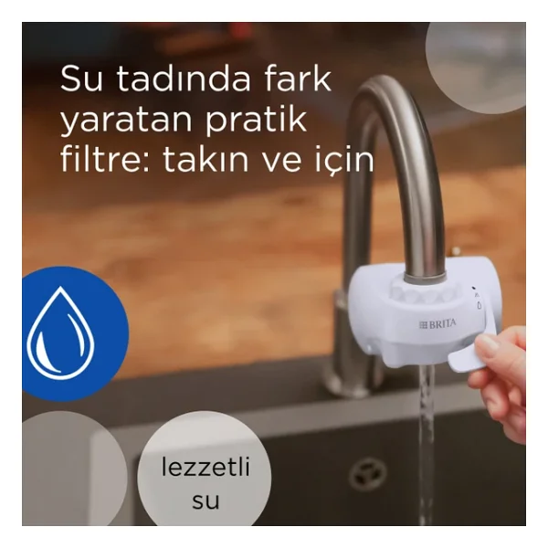 Brita On Tap V Musluk Üstü Su Arıtma Filtresi - Görsel 4
