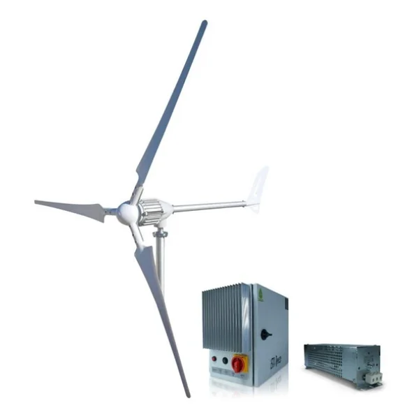 İsta Breeze Set İ1500w 48v Rüzgar Türbini + Wind Pro Şarj Kontrol Cihazı - Görsel 3
