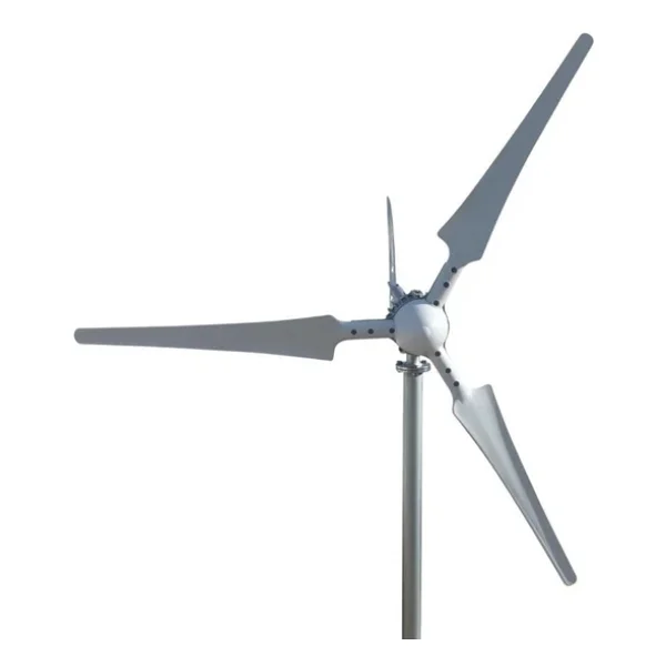 İsta Breeze İ-700 W 12v/24v/48v Rüzgar Türbini + Hibrit Şarj Kontrol Cihazı + Direk Seti - Görsel 4