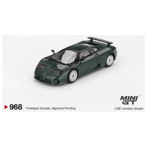 Mini Gt Mgt00968 Bugatti Eb110 Gt Verde Scuro Model Araba - Görsel 4