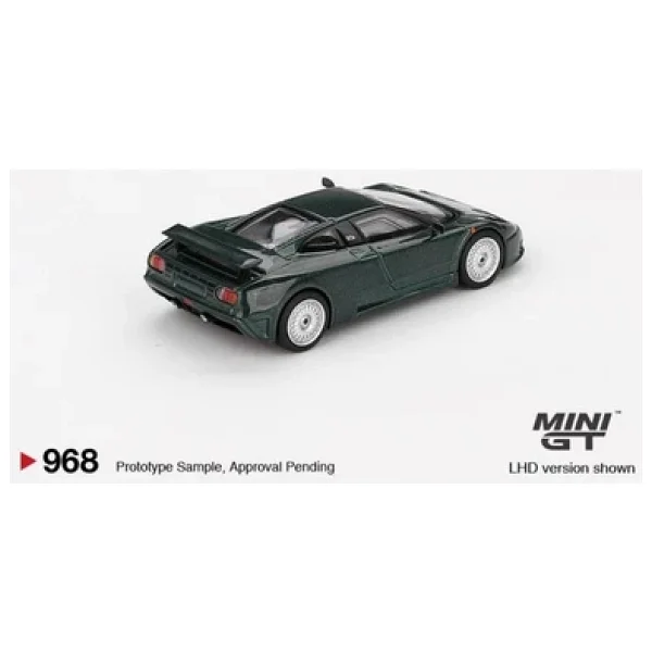 Mini Gt Mgt00968 Bugatti Eb110 Gt Verde Scuro Model Araba - Görsel 5