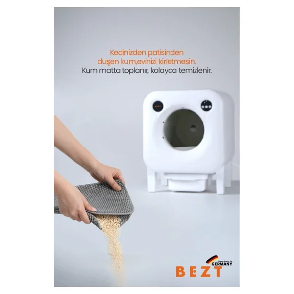 Bezt Smart Cat Pro Akıllı Otomatik Kedi Tuvaleti - Görsel 4