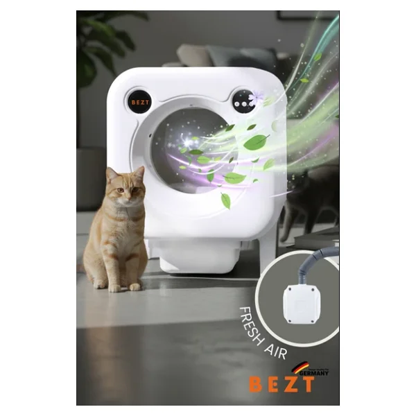 Bezt Smart Cat Pro Akıllı Otomatik Kedi Tuvaleti - Görsel 6