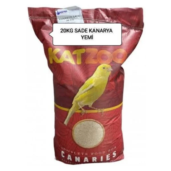 Katzoo Özel Elenmiş Sade 20 Kg Kanarya Yemi - Görsel 3