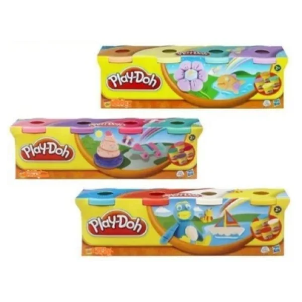 Play Doh Oyun Hamuru 4 Renk 448 Gr 3 Adet - Görsel 3
