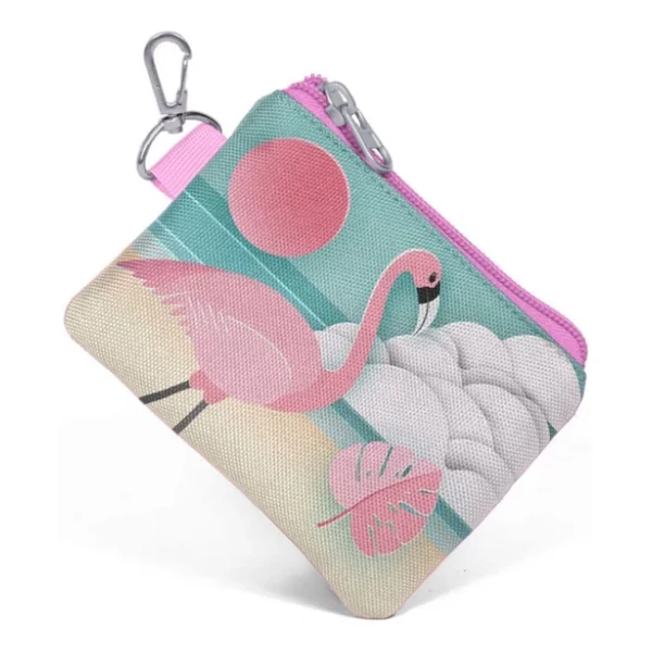 Coral High Flamingo Kız Çocuk Bozuk Para Çantası - Görsel 2