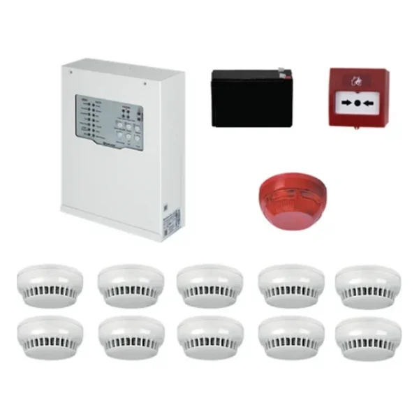 Teknim Tfp-312310 Konvansiyonel Sistem Yangın Alarm Seti 10 Lu - Görsel 4