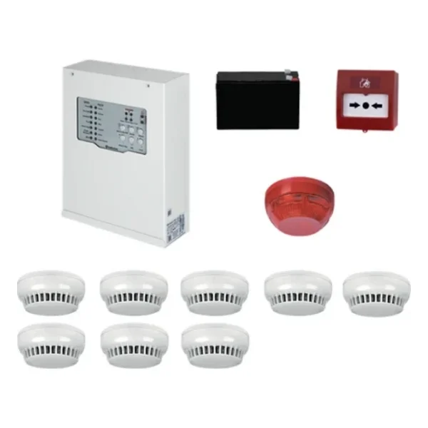 Teknim Tfp-31228 Konvansiyonel Sistem Yangın Alarm Seti 8 Li - Görsel 3